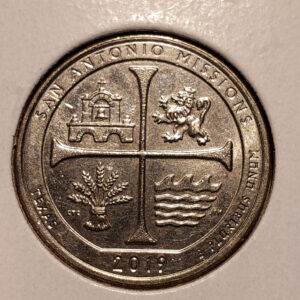 2019 W San Antonio Missions Quarter